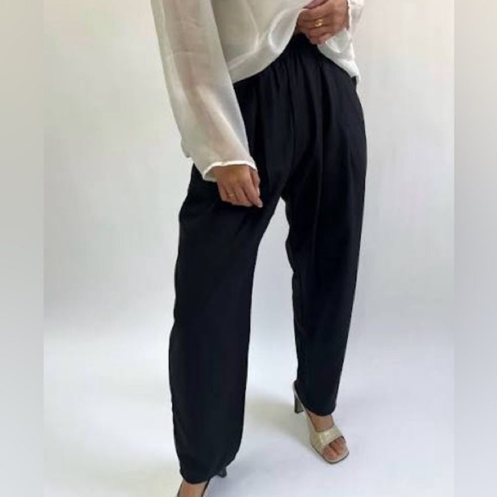 Na Nin Lena Silk Herringbone Pants